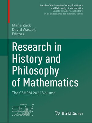 cover image of Research in History and Philosophy of Mathematics